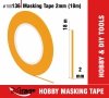 MIRAGE 100136 MASKING TAPE 2mm (18m) (taśma maskująca) 